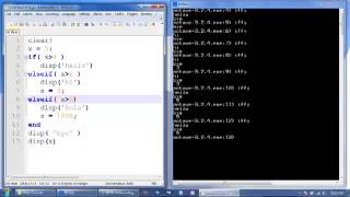 Octave Tutorial 13  Selective Execution Part 2 if Statements [upl. by Adnarahs514]