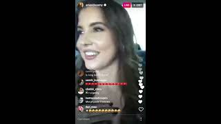 Amanda Cerny Instagram Live 382017 [upl. by Ardith438]