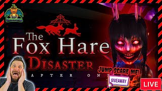 The Fox Hare Disaster  Jump Scare Alerts On  Giveaways  Scare Me amp Win  1st Time Playing [upl. by Imit]