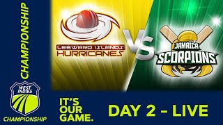 🔴 LIVE Leeward Islands v Jamaica  Day 2  West Indies Championship 2024  Thursday 21st March [upl. by Brandon]