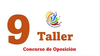 Taller No 9  Concurso de Oposición Docente  Analogías Verbales [upl. by Yttel]