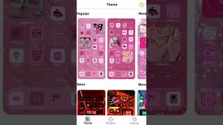 How do I make my iPhone home screen attractive Easy with Widgets Kit iOS Home screen idea Anime [upl. by Laraine]