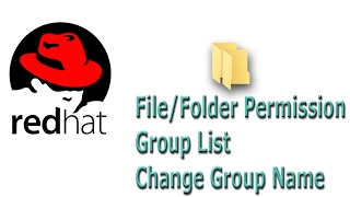 Give permission to file or folder group listchange group name  Topic 010 [upl. by Eibocaj]