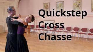 How to Dance Quickstep Cross Chasse  Routine and Figures [upl. by Nocaed687]