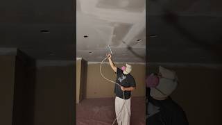 Spraying Sherwin Williams High Build Primer shorts airlessspray paint painting primer srayer [upl. by Altheta]