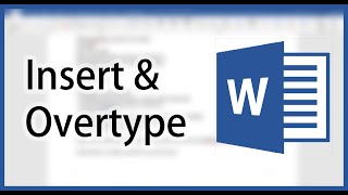 Replace the words Switching between Insert and Overtype Mode in Microsoft Word [upl. by Novihs]