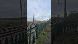 TWO LNER CLASS 800S PASSES HURN ROAD FOOTBRIDGE 16TH NOVEMBER 2O24 [upl. by Dyann]