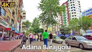 Adana Barajyolu  Walking Tour in Adana Turkey  4K 60 fps [upl. by Snowber179]