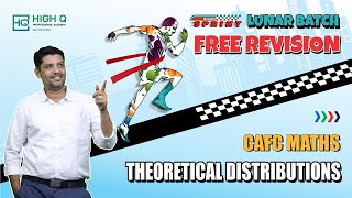 Theoretical Distributions  Free amp Rapid Revision  Cafc Paper3  youtube cafoundation live [upl. by Atsed]