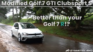 Modified VW Golf 7 GTI Clubsport S Better than your Golf R Review of the best hot hatch ever [upl. by Nnairek]