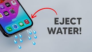 How to EJECT Water From your iPhone [upl. by Eilesor]