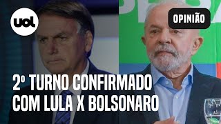 Lula e Bolsonaro vão ao 2º turno com diferença apertada [upl. by Adekam968]