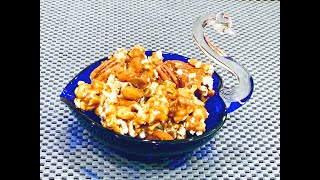 Easy Homemade Caramel Corn with Honey Roasted Nuts Recipe 🍿🍿🍿 [upl. by Comethuauc817]