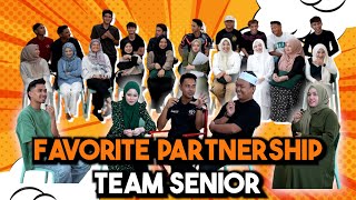 FAVOURITE PARTNER BARU AI TEAM BAGI GENG SENIOR [upl. by Fernanda38]