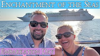 Enchantment of the Seas Ship Tour Embarkation Day in Athens Greece [upl. by Ibbison]