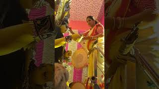 মায়ের বরণ ytshort ytshort durgapuja subcribe viralvideo [upl. by Nabal]