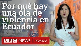 3 claves para entender la violencia en Ecuador que dejó decenas de muertos en pocos días  BBC Mundo [upl. by Percival]