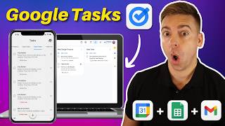 ULTIMATE Google Tasks Tutorial  My Top Productivity Hacks [upl. by Eniaj389]