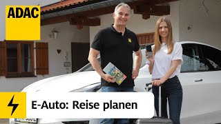 EAuto Routenplaner Sicher an jedes Ziel  Unter Strom – Einfach Elektromobilität  30  ADAC [upl. by Noelani]