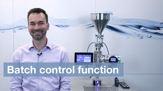 Batch control function How to operate FLOWave [upl. by Conrado]