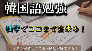 「韓国語初心者向け教材」のKCampを使って勉強してみたら…こんな感じ！ 韓国語脱初級 [upl. by Cheria]