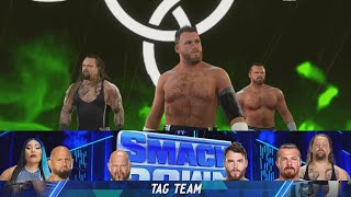 THE OC VS GALLUS WWE SMACKDOWN WWE 2K24 TQSVERSE [upl. by Eiveneg]