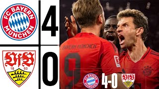 ⚪🔴 Vfb Stuttgart Vs Bayern Munich 40 Extended Highlights amp Goals BUNDESLIGA 202425 [upl. by Lotte]