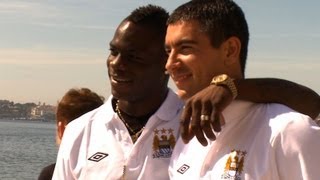 INSIDE CITY 26 Tevez goal amp City in Lisbon  HD [upl. by Annoj]