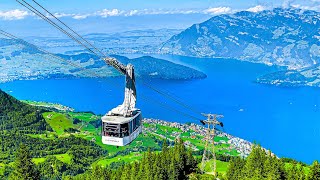 Klewenalp has the most breathtaking Lake Lucerne views 🇨🇭 Switzerland 4K [upl. by Stouffer]