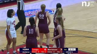 2024 NJ Girls Basketball GROUP IV STATE FINAL Lenape vs Morristown 3924 [upl. by Calle927]