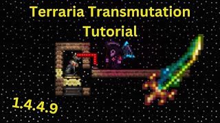 Terraria Transmutation Glitch 1449 [upl. by Liatrice478]