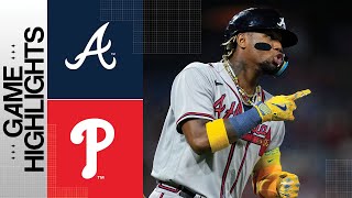 Braves vs Phillies Game Highlights 91223  MLB Highlights [upl. by Lehacim]