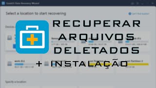 COMO RECUPERAR ARQUIVOS DELETADOS  EASEUS DATA RECOVERY WIZARD  INSTALAÇÃO [upl. by Amsa]