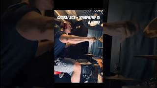 Charli xcx  Sympathy is a Knife  Drum Cover short shorts [upl. by Malvina]