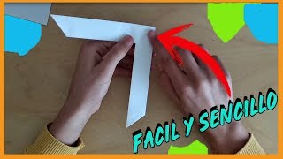 ¡¡Lo Tiras y Vuelve Tutorial de Como hacer un Boomerang De Papel  Facil y Sencillo [upl. by Varden]