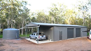 Building a new quotSteel Kit Shedquot Workshop  Forme Industrious [upl. by Dis353]