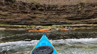 Kayaking Filey to Cayton Bay  Sunday 15th September  short [upl. by Mccowyn]