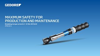 No more Overtightening  Bending torque wrench 210 Nm SE 9x12ATB 10 G [upl. by Phyllida]