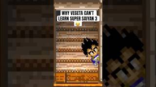 Why Vegeta can’t learn super saiyan 3 😂 dbz shorts [upl. by Hubing322]