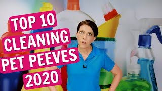 Angela Browns Top 10 Cleaning Pet Peeves 2020 [upl. by Gaylene]