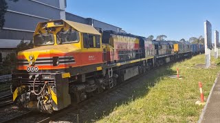 190924 1877 passing Marrickville Junction [upl. by Atinas]