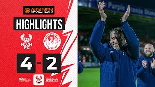 📺 HIGHLIGHTS  20 Jan 24  Harriers 42 Aldershot Town [upl. by Murrah]