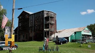 American Pickers CenturyOld Building Filled With Treasures Season 24 [upl. by Eimaraj900]