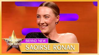 Saoirse Ronan’s Mum Had A Battle With George Clooney  The Graham Norton Show [upl. by Roslyn729]