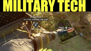 How to get military tech dying light 2 paraglider upgrade military airdrop location [upl. by Idleman]