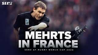 Former All Black Andrew Mehrtens is loving life in France and the World Cup  SENZ [upl. by Eusassilem]