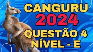 RESOLUÃ‡ÃƒO OLIMPÃADA CANGURU DA MATEMÃTICA QUESTÃƒO 4  NÃVEL E  2024  Onze jogadores de futebol [upl. by Diver]