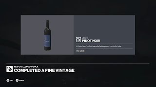 Hitman WOA A Fine vintage Challenge Guide Unlock Pinot Noir Walkthrough Mendoza NO Silent Assassin [upl. by Ingmar376]