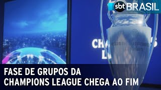 Fase de grupos da Champions League chega ao fim  SBT Brasil 131223 [upl. by Jedlicka845]