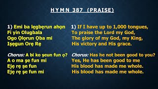 CCC Hymn 387 Emi ba legberun ahon CCC Redemption Parish Choir [upl. by Otsirc]